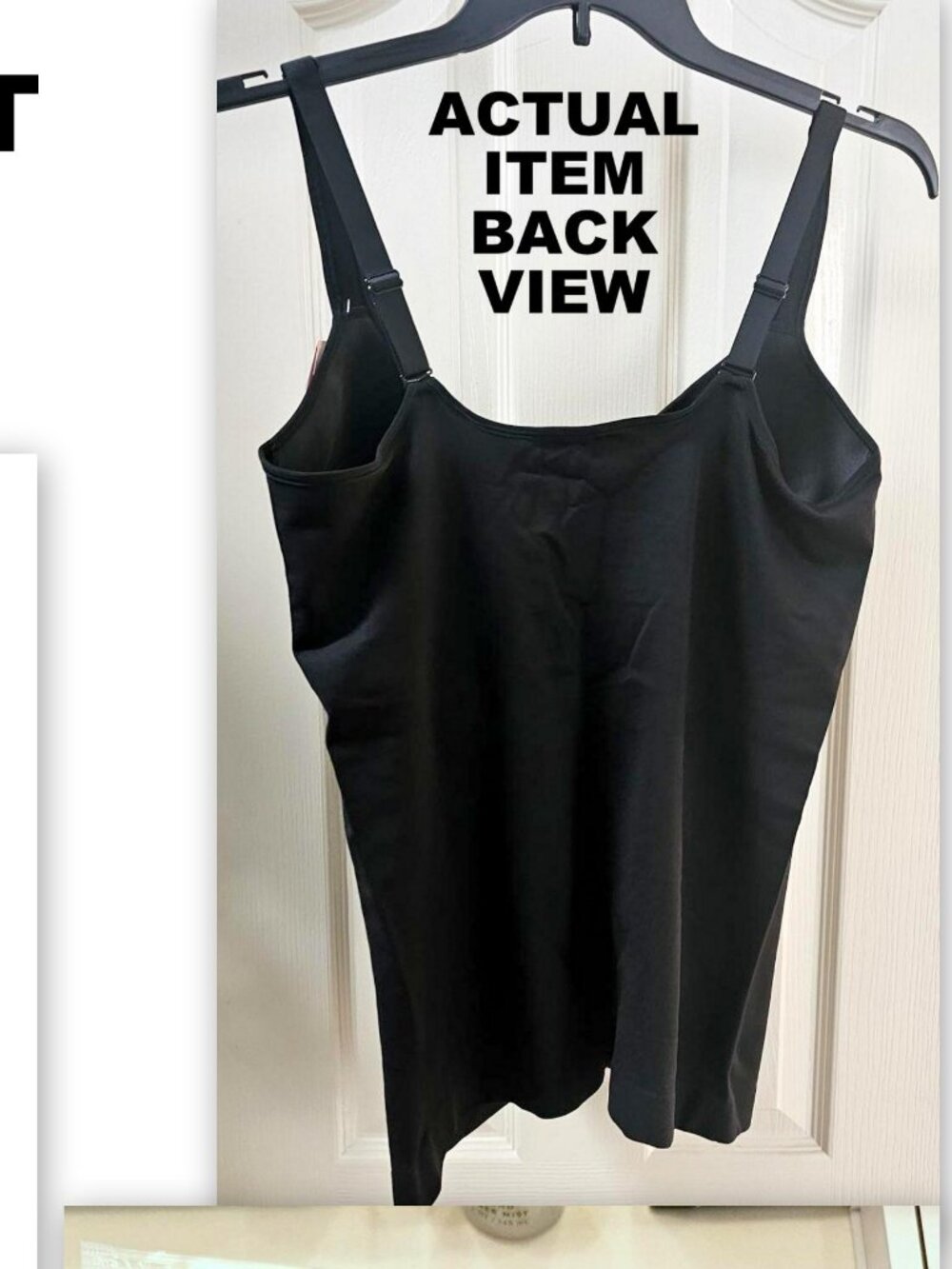NEW! SHAPERMINT SWEETHEART BUILT-IN BRA SHAPER CAMI-3X - Picture 5 of 9